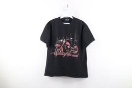 Vtg Streetwear Mens Large Faded Spell Out Spirit of the Road Motorcycle T-Shirt - £31.27 GBP