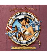 Amphibious Outfitters Men&#39;s T-Shirt Medium Smooth Sailing Scuba Short Sl... - $35.13 CAD