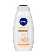 NIVEA White Peach and Jasmine Body Wash with Nourishing Serum (20 Fl Oz) - £9.69 GBP