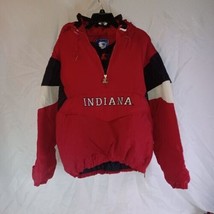 Indiana University Hoosier Winter Jacket Nba Basketball Starter Mens Size M - £110.82 GBP