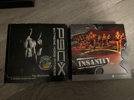Beach Body Workout P90X 12 Disc + Insanity 10 Disc Dv Ds Extreme Home Fitness Nice - $16.82