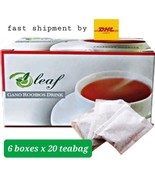 6 Boxes Gano Excel Oleaf Ganotea Rooibos Drink ( 20 TeaBag ) - shipment ... - $162.34 CAD