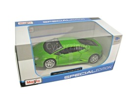 Lamborghini Huracan Green LP 610-4 Maisto 1:24 Diecast Model Car NEW IN BOX - £12.76 GBP