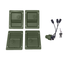 Security Simple Green Lock Kit Door Grips &amp; Key Ignition Switch-
show origina... - £192.84 GBP