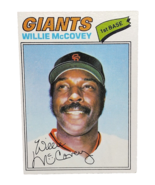 Willie McCovey 1977 Topps Baseball #547 Trading Card - $12.16 CAD