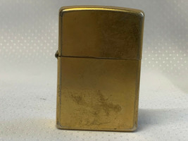 2003 Zippo Brass Refillable Lighter Smoking Camping Survival Fire Tobacciana - £31.89 GBP