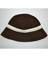 Lightweight Cotton Boys Sun Hat Bucket Frumpy Rumps   - Brown / Ivory 18... - £6.98 GBP