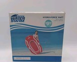 Open Water Swim Hydro Force Raft 61 in x 38 Red New Vintage  - $29.02