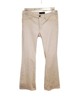 Lauren Ralph Lauren Jeans Womens (8) Medium Beige Denim Cotton Straight Boot Cut - £23.17 GBP