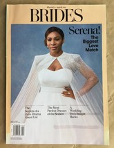 BRIDES Magazine  FEBRUARY / MARCH 2018 New SHIP FREE Cover SERENA WILLIAMS - £23.89 GBP