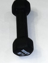 Series-8 Fitness 1 Neoprene Dumbbell Hand Weights Black 1 lb. Strengthen... - $18.00