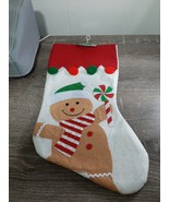 (1) Christmas House Stocking, Ginger Bread Man. 16&quot;-Brand New-SHIPS N 24... - €17,91 EUR