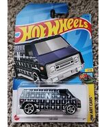 Hot Wheels 70&#39;s Van  HW Art Cars Series Dark Blue - $11.15 CAD