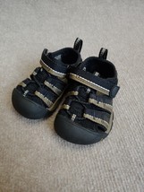 KEEN Hiking Water Sandals Toddler Boys Sz 4 Black Unisex Sport Kid Shoes - $24.70