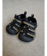 KEEN Hiking Water Sandals Toddler Boys Sz 4 Black Unisex Sport Kid Shoes - $24.70