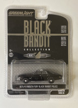 2018 Greenlight 1/64 Black Bandit S20 / 1975 Plymouth Fury Black Bandit ... - $14.95