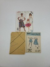 Vintage McCalls Pattern 2009 Size 10 Easy Skirts & Applique 2 Looks  - $5.99