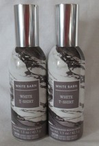 White Barn Bath &amp; Body Works Room Spray Lot Set of 2 WHITE T-SHIRT - $29.49
