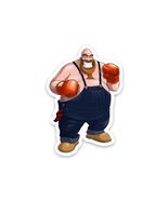 Bear Hugger Sticker Vinyl Decal Waterproof Punch Out Nintendo Wii Retro ... - $4.50+