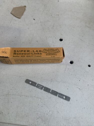 Pkg of 20 Bussmann LKN 20 Renewal Link 250volt - $14.31