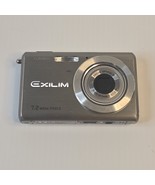 Casio EXILIM EX-Z70 Digital Camera 7.2MP Silver UNTESTED/PARTS No Charger! - $19.73
