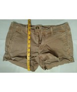 American Eagle &quot;Sexy&quot; Booty Shorts, tan/beige - Size 2 - FREE SHIP! - $8.95