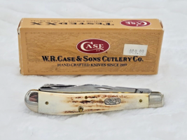 Vintage Case Xx U.S.A. V54028 Slim Line Trapper 1 Dot Genuine Vintage Stag 1999 - £197.83 GBP