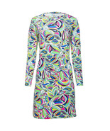 NWT Ladies IBKUL JACKIE MULTICOLORED Long Sleeve Crew Golf Dress S M L &amp;... - $1,430.40 MXN