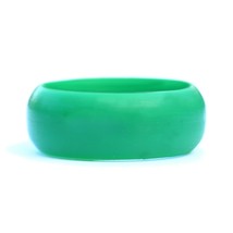 Mens Green Silicone Ring Size 8 - $2.96