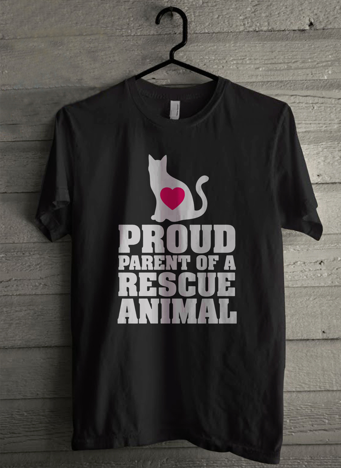 Parent of rescue animal Men's T-Shirt - Custom (3980) - $19.12 - $21.82