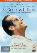 As Good As It Gets DVD (2014) Jack Nicholson, Brooks (DIR) Cert 15 Pre-Owned Reg - £13.93 GBP