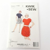 Kwik Sew 1756 Womans Skirt Top A Line or Bubble Pattern Sealed Uncut XS S M L - £13.40 GBP