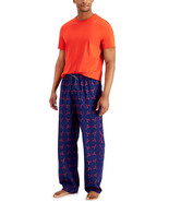 Club Room Men&#39;s Lot of 2 Sleep Tee-Shirts in Red and Blue-Size Small - €21,55 EUR