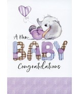 A New Baby Congratulations - New Baby Greeting Card - 00943 - $51.41 MXN