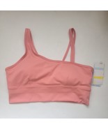 Zella Nordstrom Pink Sports Bra Med Support Yoga + Studio Women&#39;s Sz Lar... - $41.10 CAD