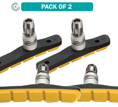 Pack of 2 Pairs Jagwire Mountain Sport V-Brake Pads Threaded Post All Weather - £25.76 GBP