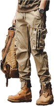 Cetihw Men&#39;S Tactical Pants Lightweight Hiking Casual Cargo Pants With Multi - £41.84 GBP