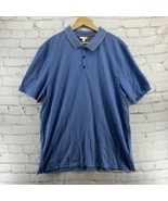 Calvin Klein Polo Light Blue Mens Sz XL Golf Shirt 100% Cotton - £12.61 GBP