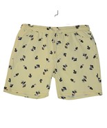 Fresh Prints Of Bel Aire Womens XL Shorts Mushrooms Yellow Novelty Stret... - $14.68