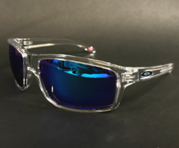 Oakley Sonnenbrille Gibston OO9449-0460 Poliert Klar Mit Prisma Saphir Linsen - $98.99