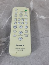 Sony System Audio RM-SC1 Remote Control No Back Plate - $4.87