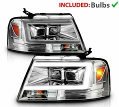 Gulf Stream Independence 2007 Chrome Projector Headlights Head Lamps Rv - £300.21 GBP