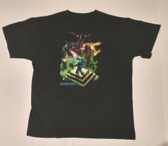 Minecraft Steve vs Ender Dragon XXL black T-shirt Boys - £7.74 GBP