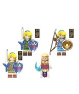 4pcs Game Series Princess Link Assembled Building Block Doll Toy - $20.99