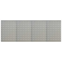 vidaXL Wall-mounted Peg Boards 4 pcs 15.7&quot;x22.8&quot; Steel - $2,101.05 MXN
