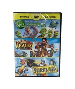 BRAND NEW Sealed PLANET 51 / THE PIRATES / SURF&#39;S UP Triple Feature 3-Mo... - £3.49 GBP