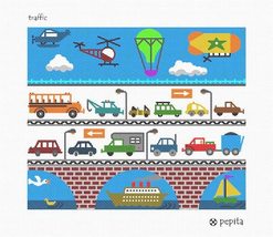 Pepita Needlepoint Canvas: Traffic, 12&quot; x 10&quot; - £69.82 GBP+