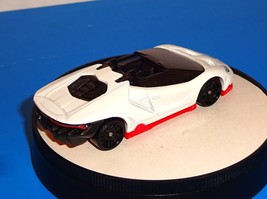 Hot Wheels 1 Loose Car Lamborghini Centenario Roadster White w/ PR5s - £2.33 GBP