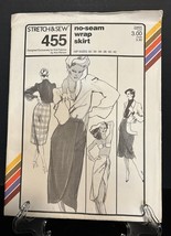 ©1979 Stretch &amp; Sew Ann Person Master Sewing Pattern # 455 &quot;No-Seam Wrap... - $134.86 MXN