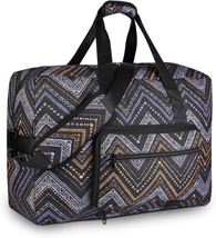 Weekender Carry on Bag Travel Duffle Medium Overnight for Women (Wavy St... - £27.72 GBP